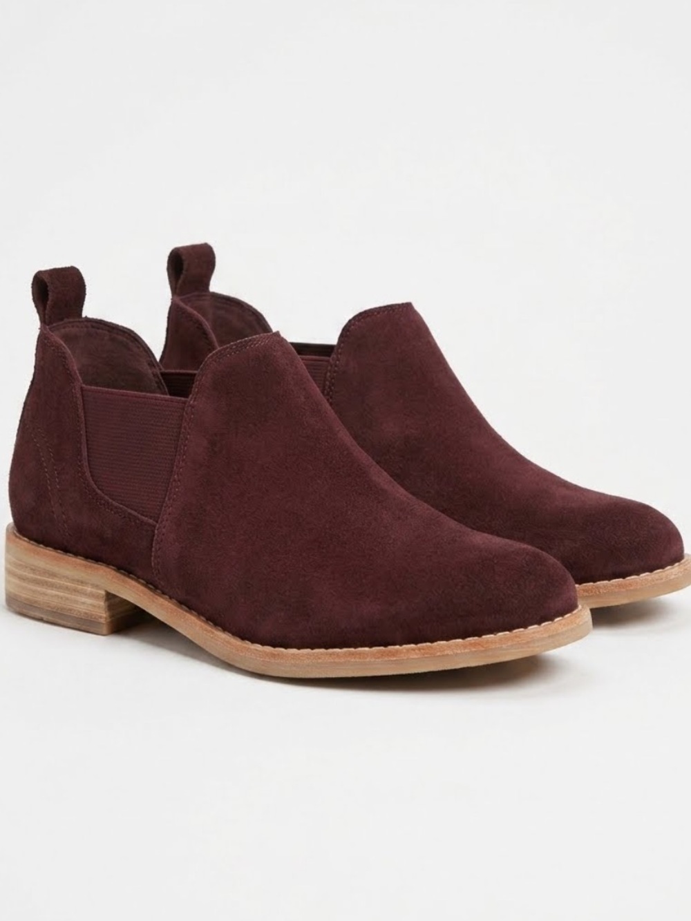 Clarkβs Edenvale Page Shoe burgundy leather size 8